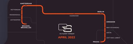 Projet European Sleeper Bruxelles - Prague
