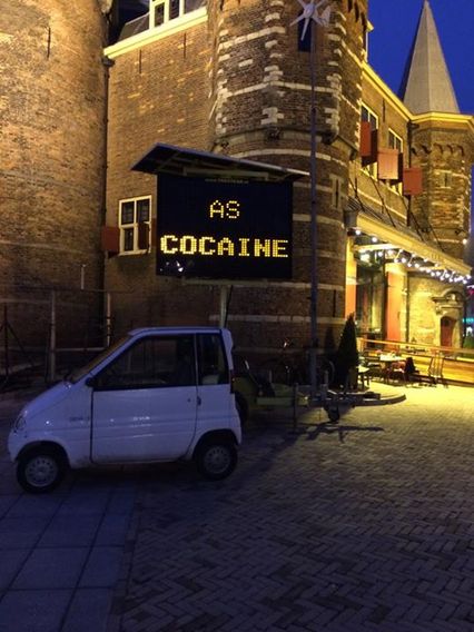 as cocaine