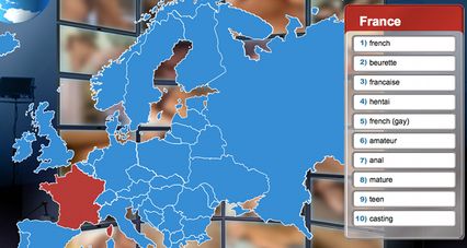 Les recherches porno en France
