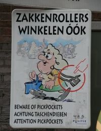 attention aux pickpockets