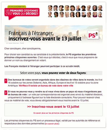 tract pour les primaires socialistes