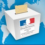 Urne logo des Élections de 2012 par les français de l'étranger