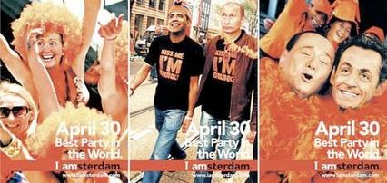 Affiches Koninginnedag I amsterdam