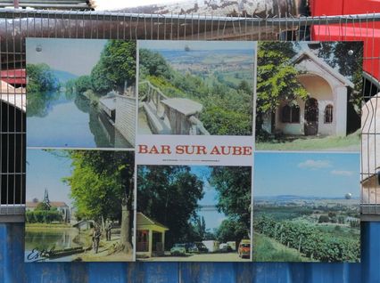 carte postale de Bar-sur-Aube