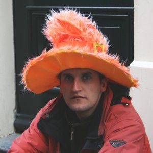 Chapeau huguenot avec poils
