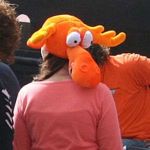 Un monstre sur la tëte