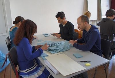 comptage de bulletins