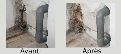 les travaux de plomberie