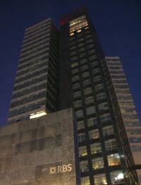 RBS occuppe l'ancien siège ABN AMRO