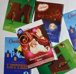 des boites de lettres en chocolat