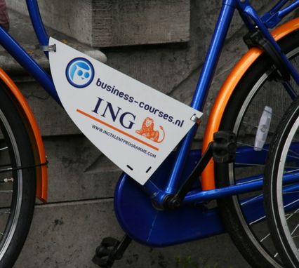 étiquette du nouveau vélo