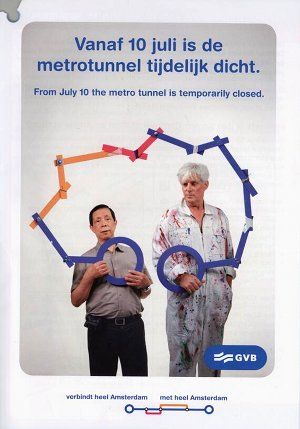 ligne en travaux GVB brochure