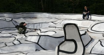 Le jardin d'émail de Dubuffet