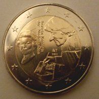 Ma pièce de 2 euros Erasme