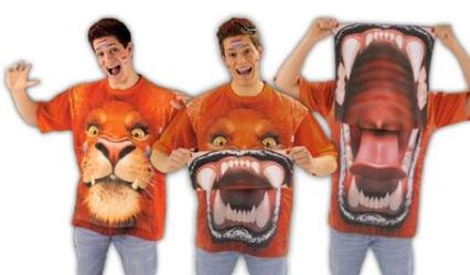 Le t-shirt qui rugit