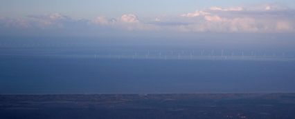 Le parc éolien d'Egmond aan Zee et Amaliawindpark
