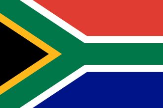 drapeau d'Afrique du Sud