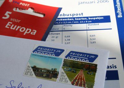 TPG Post timbres