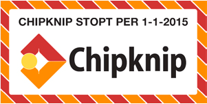 Logo pour annoncer la fin du Chipknip