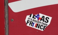 Texas it's bigger than France