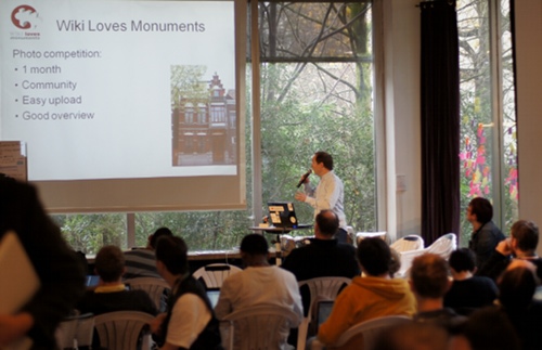 présentation Wiki loves Monuments aux Pays-Bas