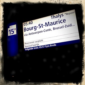 de Gare Centrale Amsterdam à Bourg-Saint-Maurice