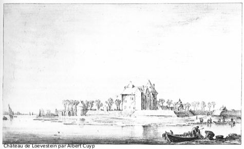Chateau de Loevestein par Albert Cuyp