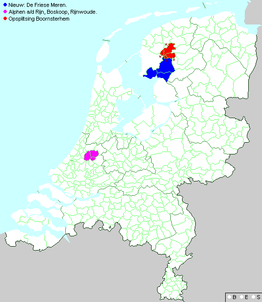 Fusion des communes néerlandaises en 2014