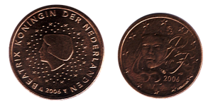 centimes d'euro 2006