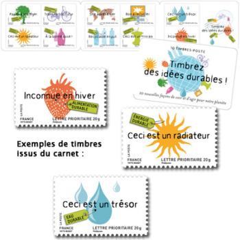 timbres écolos en France
